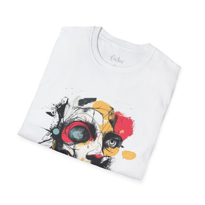 Abstract Vision Tee – Chaos, Color & Expression