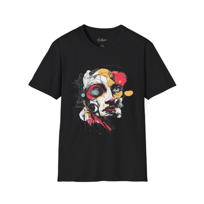 Abstract Vision Tee – Chaos, Color & Expression
