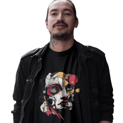 Abstract Vision Tee – Chaos, Color & Expression