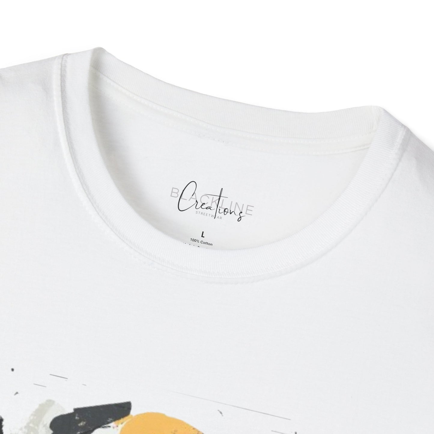 Abstract Vision Tee – Chaos, Color & Expression