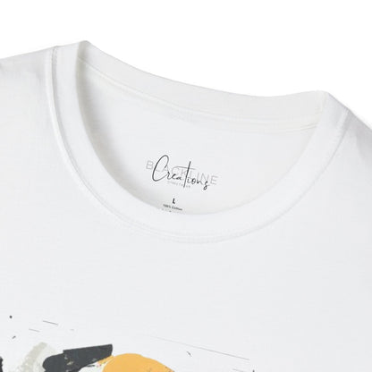 Abstract Vision Tee – Chaos, Color & Expression