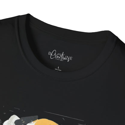 Abstract Vision Tee – Chaos, Color & Expression